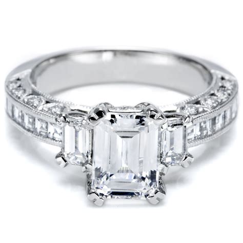 zales emerald ring|zales emerald cut diamond ring.